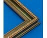 Rama do obrazów 40cm*50cm Zielone postarzane drewno ze złotem 4558 ramy do obrazów