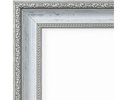 Rama do obrazów Jasne postarzane drewno ze srebrem 40cm*50cm 4596