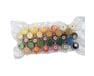 Irysy, maki i rumianki Tryptyk 70x120 cm malowanie po numerach