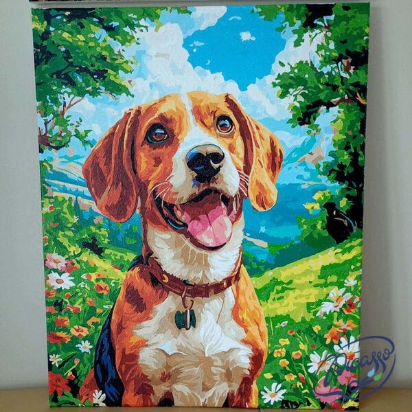 Mały Wędrowiec 40x50 cm