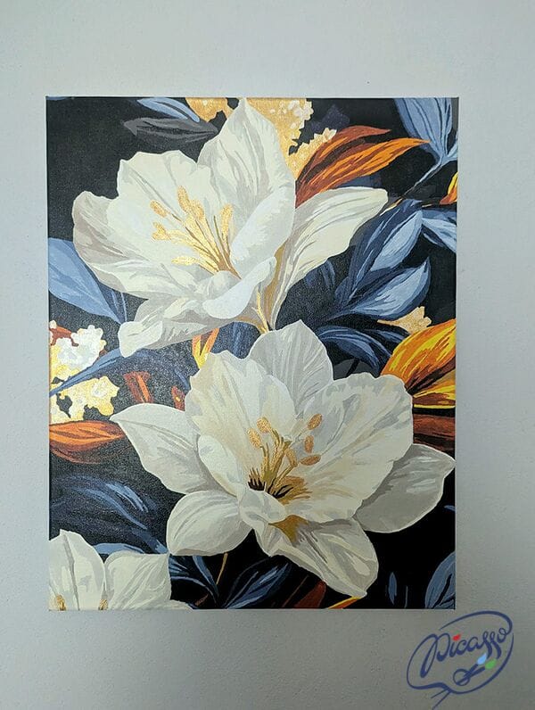 Złoty płomień natury 40x50 cm