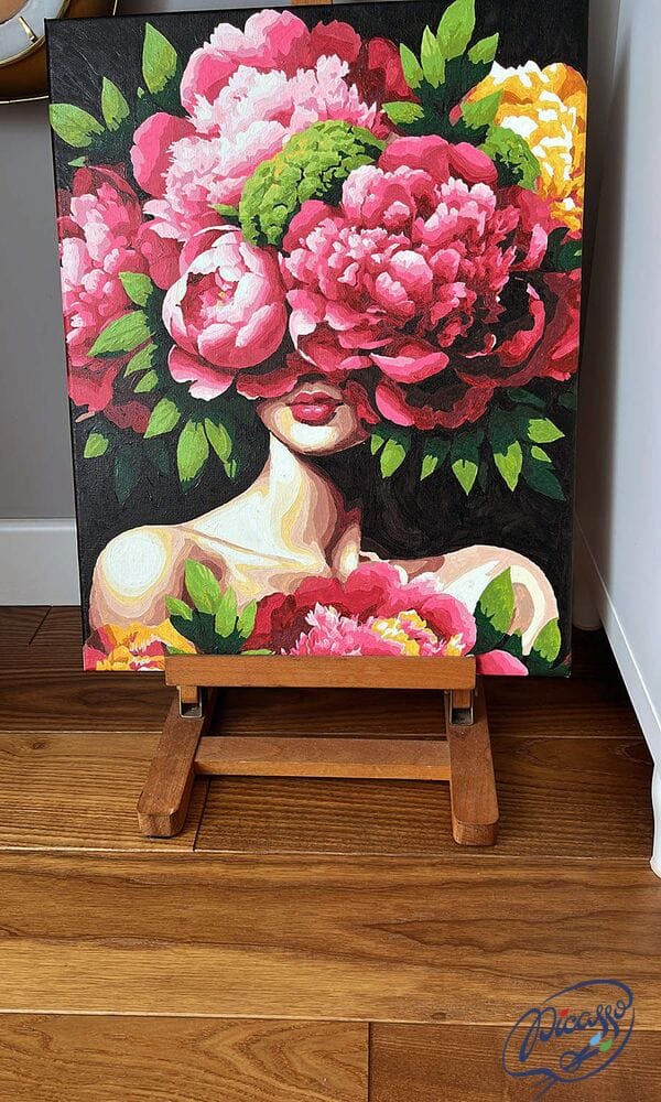 Pełnia kwiatowego uroku 40x50 cm