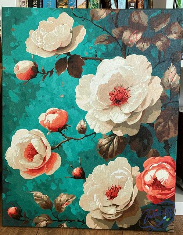 Symfonia kwiatów 40x50 cm