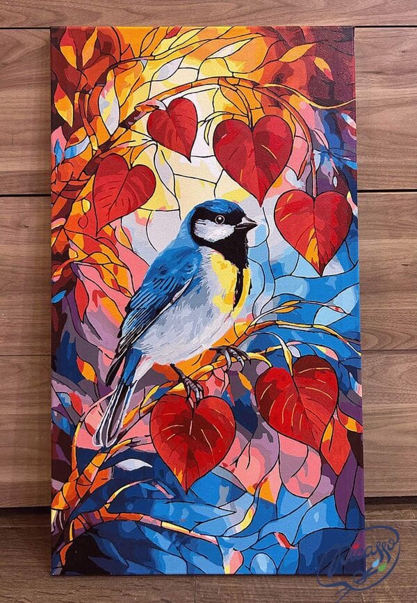 W sercu lasu 40x70 cm