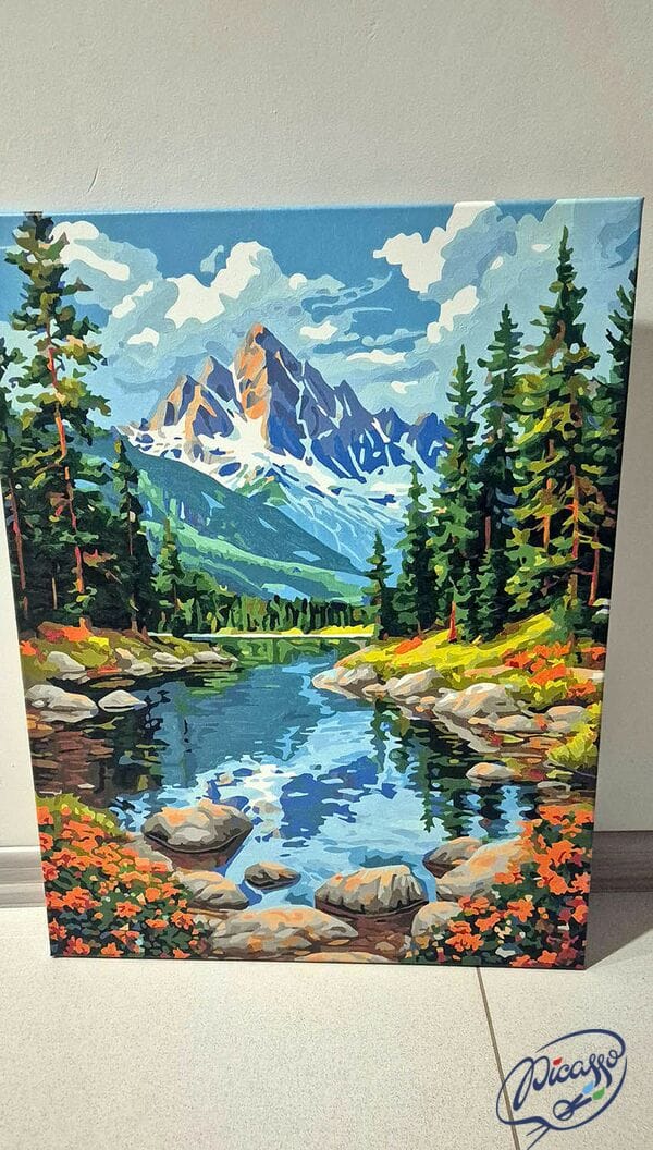 W krainie skał i nieba 50x65 cm