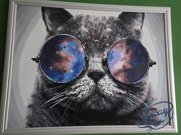 Odbicie nieba 50x65cm