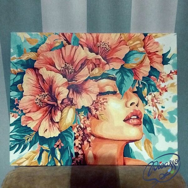 Czułość w rozkwicie 40x50 cm