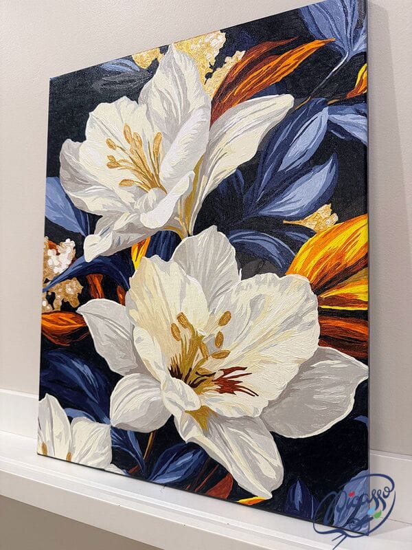 Złoty płomień natury 40x50 cm