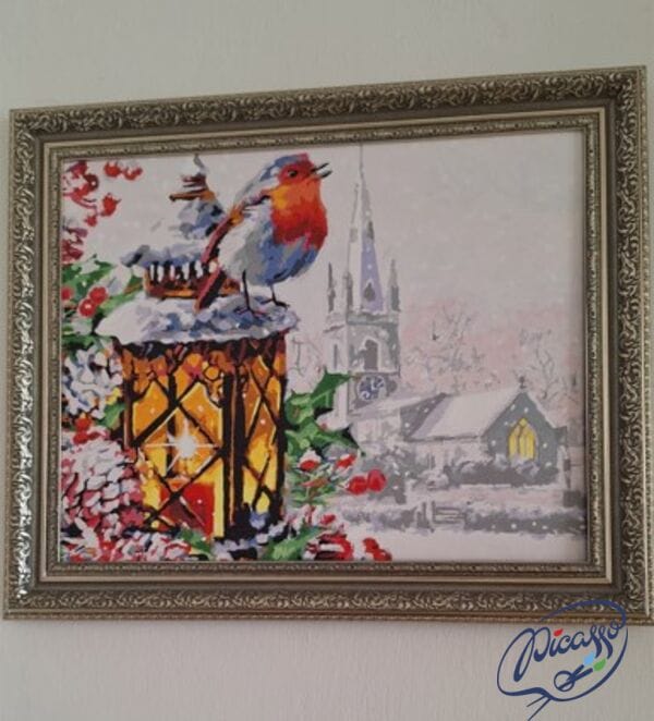 Rama do obrazów 40cm*50cm antyczne srebro 8984