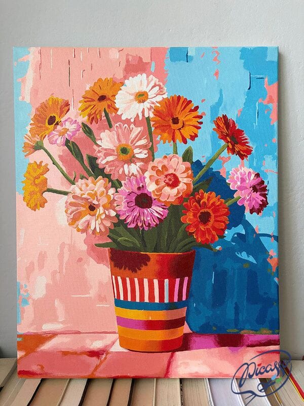 Letnie gerbery 40x50 cm