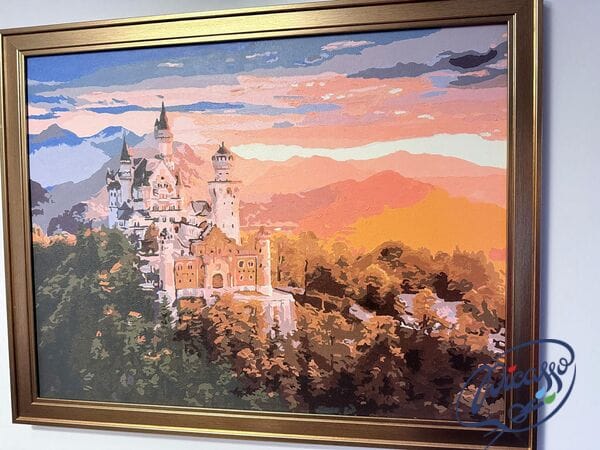 Zamek Neuschwanstein 50x65cm